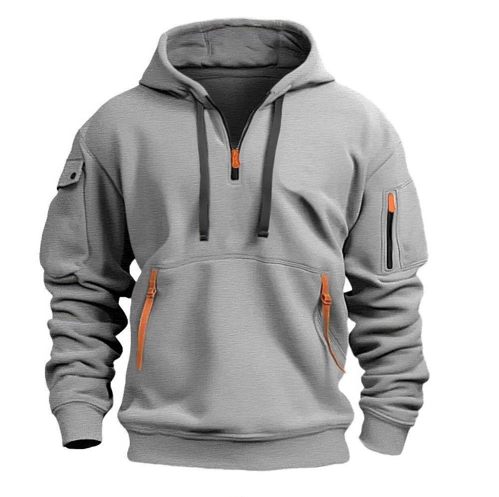 Bequemer und lässiger Fudus Kapuzenpullover aus Baumwolle