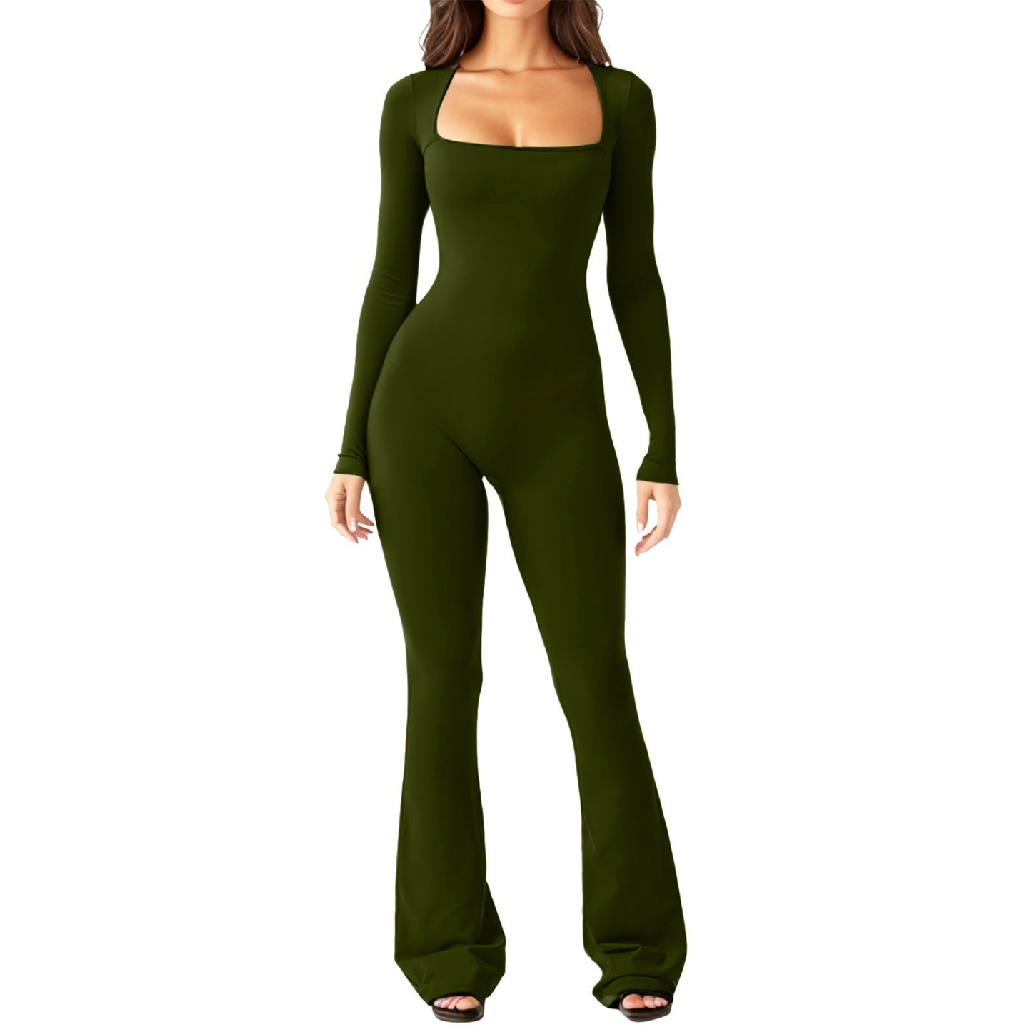 Damens Jumpsuit aus figurbetontem Flare-Design von Naria