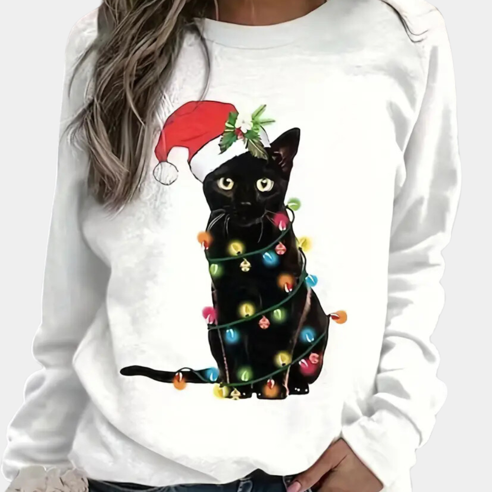 Weihnachtssweater für Damen von Fudus im verspielten Design