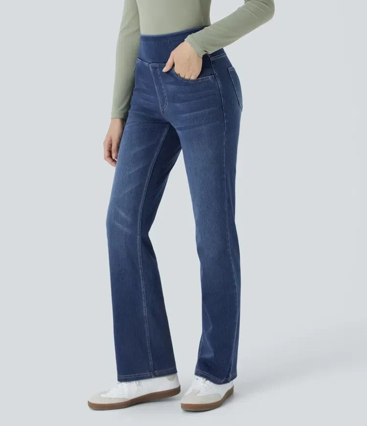 Damens Jeans Joanne: Hochwertig, hoher Bund, flexibel