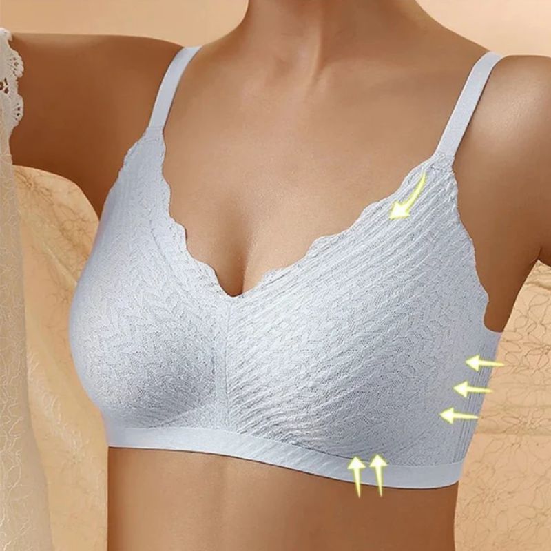 Mila Soutien-Gorge Sans Armatures Confort Optimal Avec Bande Élastique Ajustable
