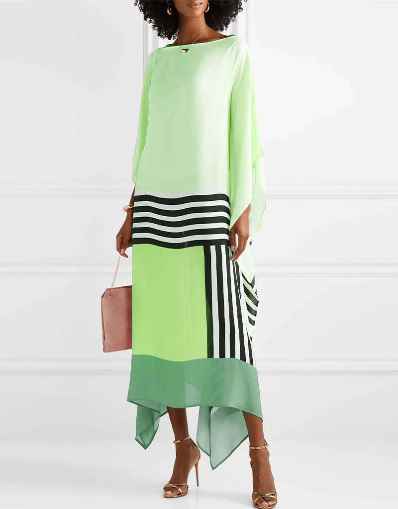 Gestreiftes Kleid von Vynthea für Damen