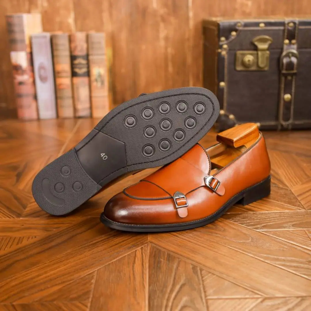 Brunello Pacciano Mocassins En Cuir De Luxe Waylynn Artisanat Italien Confort Et Élégance Pour Professionnels