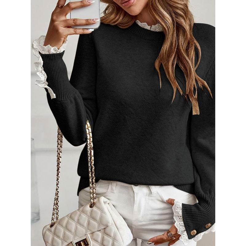 Pull Blair En Maille Anti Peluchage Haute Torsion Pour Une Allure Décontractée Confort Durable Et Résistant