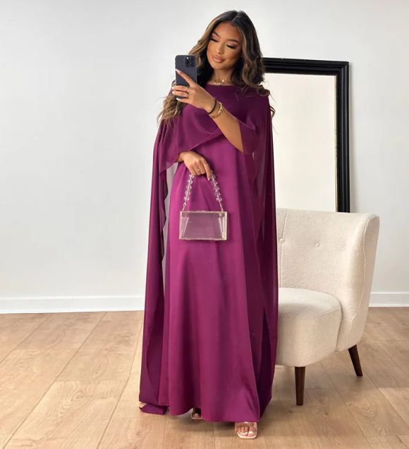 Fudus: Lange Satin Kleider für Damen