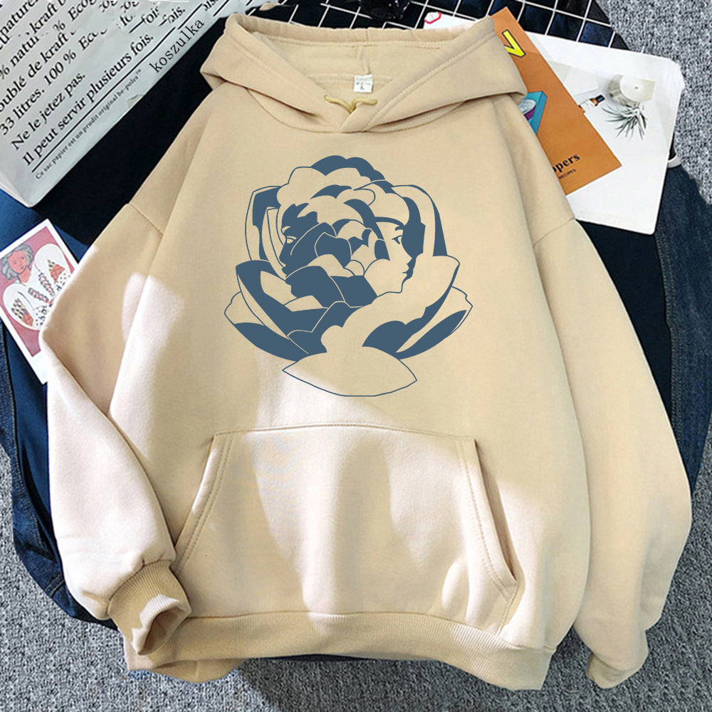 Hoodie Homme Nordisk Flair Oversize En Mélange Coton Graphique Devant Streetwear Essentiel