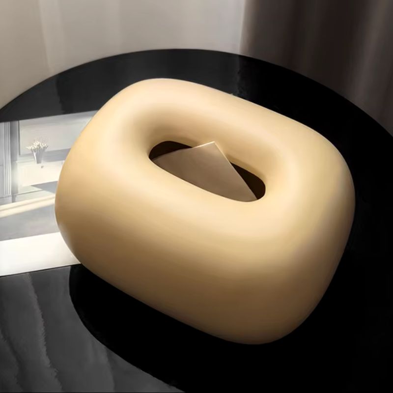Terso Boîte À Mouchoirs En Céramique Artisanale De Haute Qualité Avec Finition Lisse Et Neutre