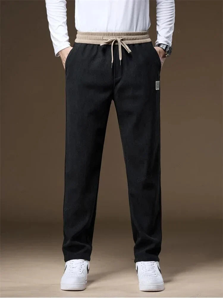 Theodore Joggers Coupe Décontractée Pour Homme Avec Taille À Cordon Et Ceinture Élastique En Marron