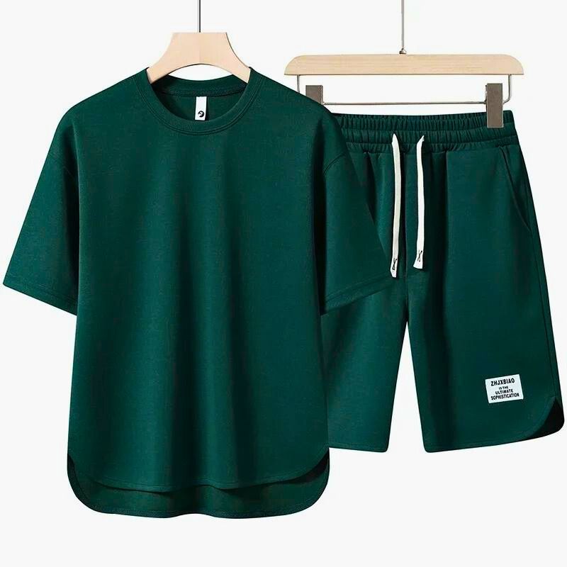 Kensington 1995 Ensemble Deux Pièces T Shirt Oversize Et Shorts Assorti Pour Été Léger Confortable