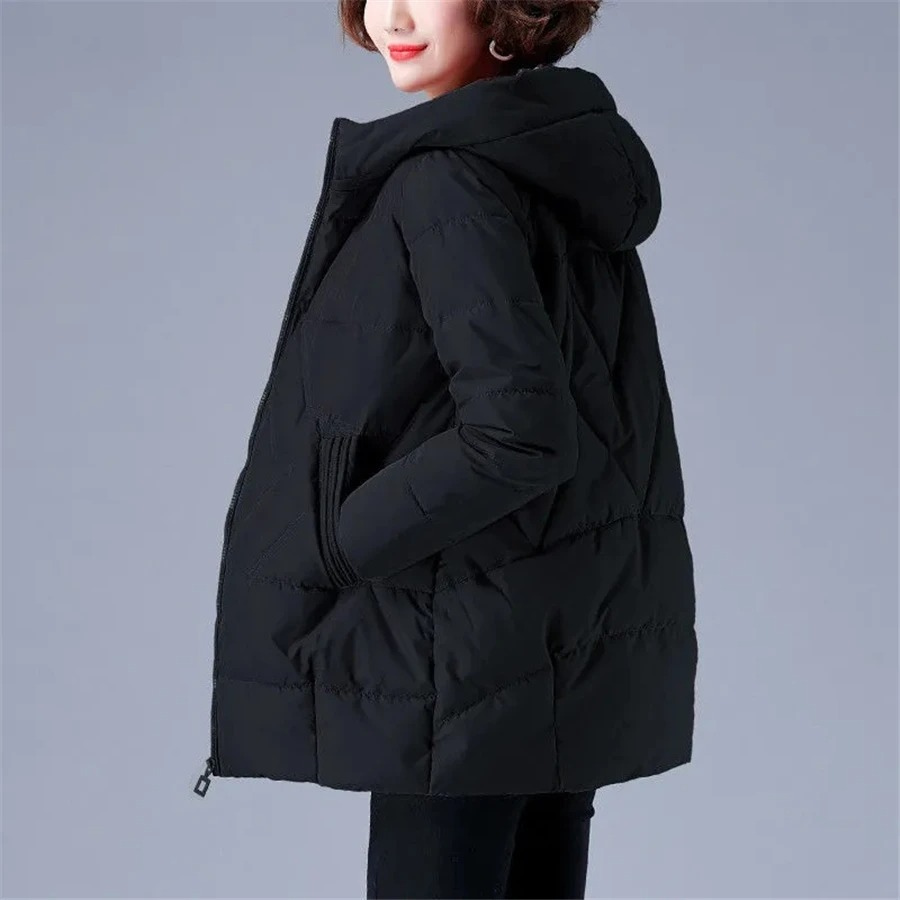 Chloe Manteau Hiver Pour Femmes Avec Capuche Confortable Et Chaud Rembourrage Isolant Style Intemporel
