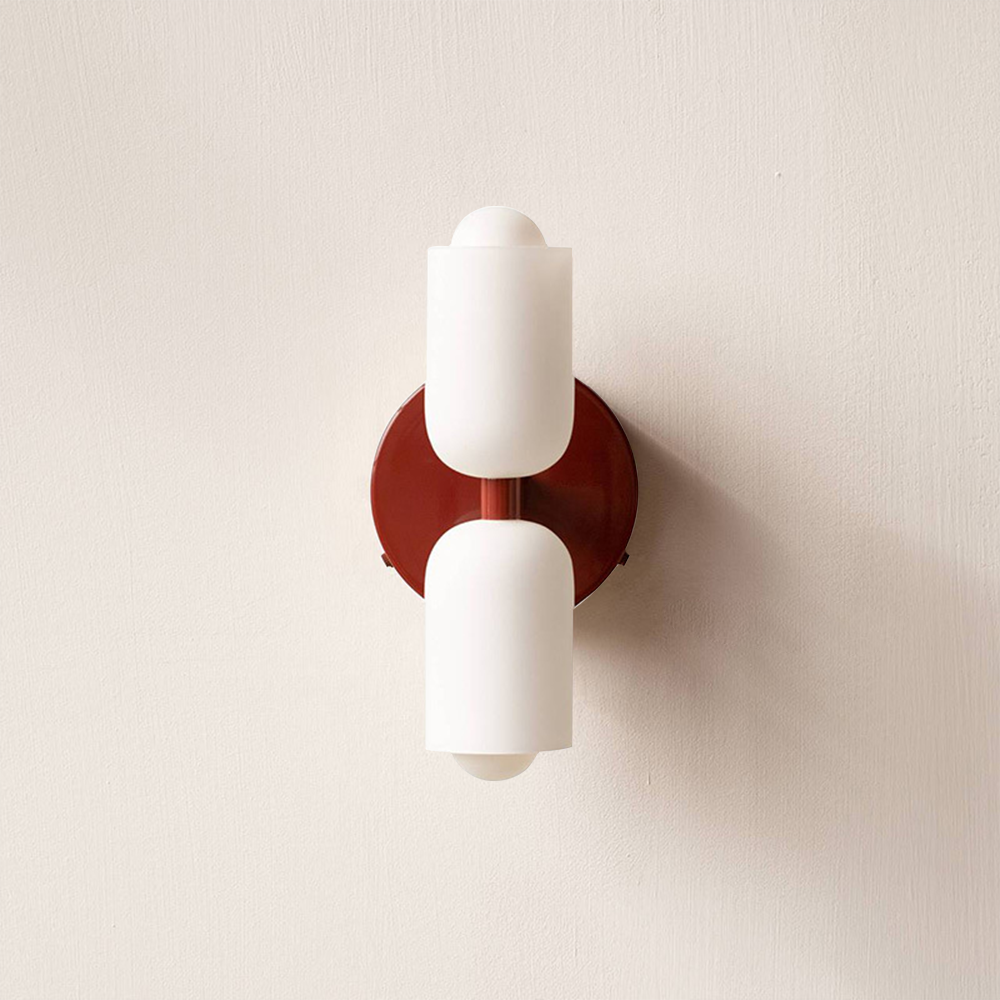 Schicke Acryl Stehlampe mit direktem und indirektem Licht
