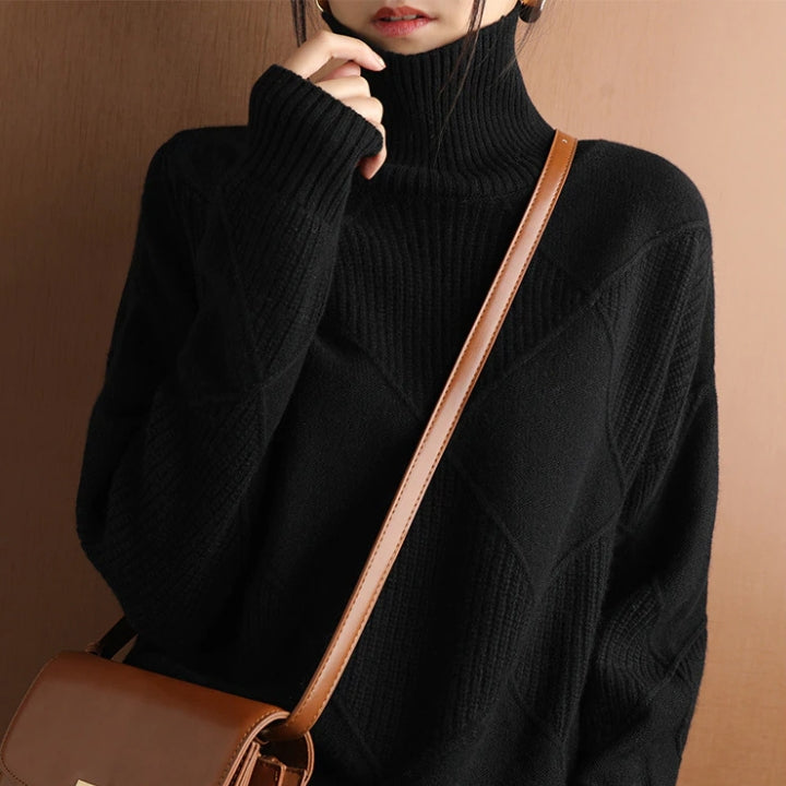 Natalie Pull Femme Oversize En Maille Côtelée Douillet Parfait Pour Le Quotidien Confort Et Style