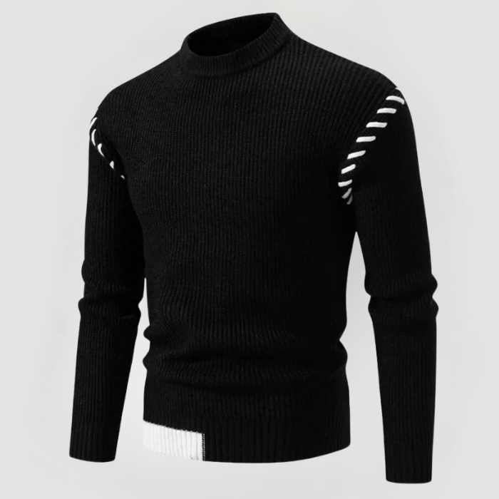 EBERHARD – Slim-Fit Ribbed Knit Pullover