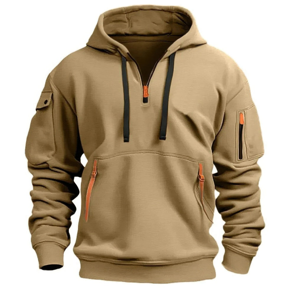 Bequemer und lässiger Fudus Kapuzenpullover aus Baumwolle
