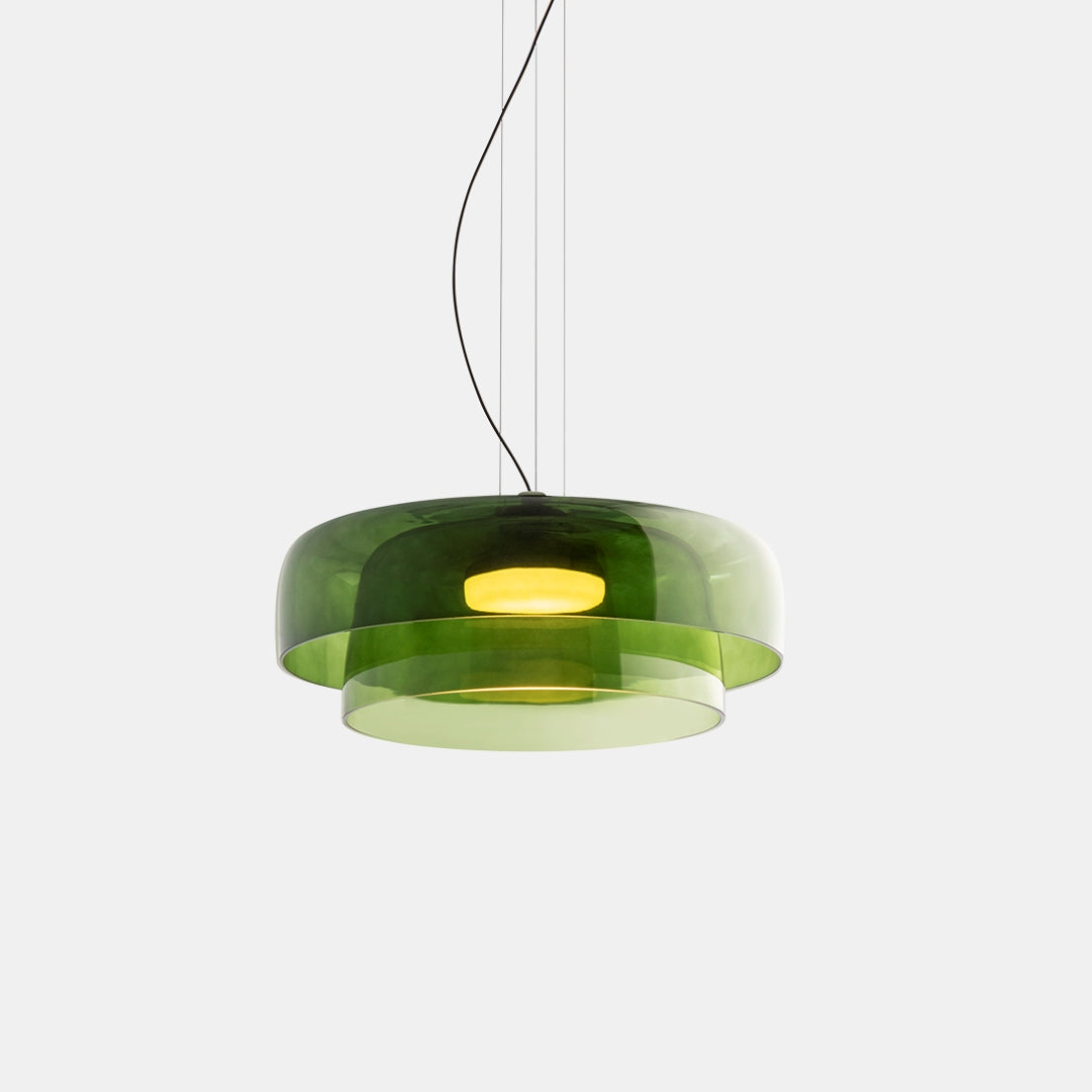 Glas Deckenlampe