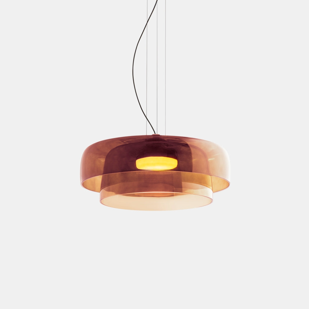 Glas Deckenlampe