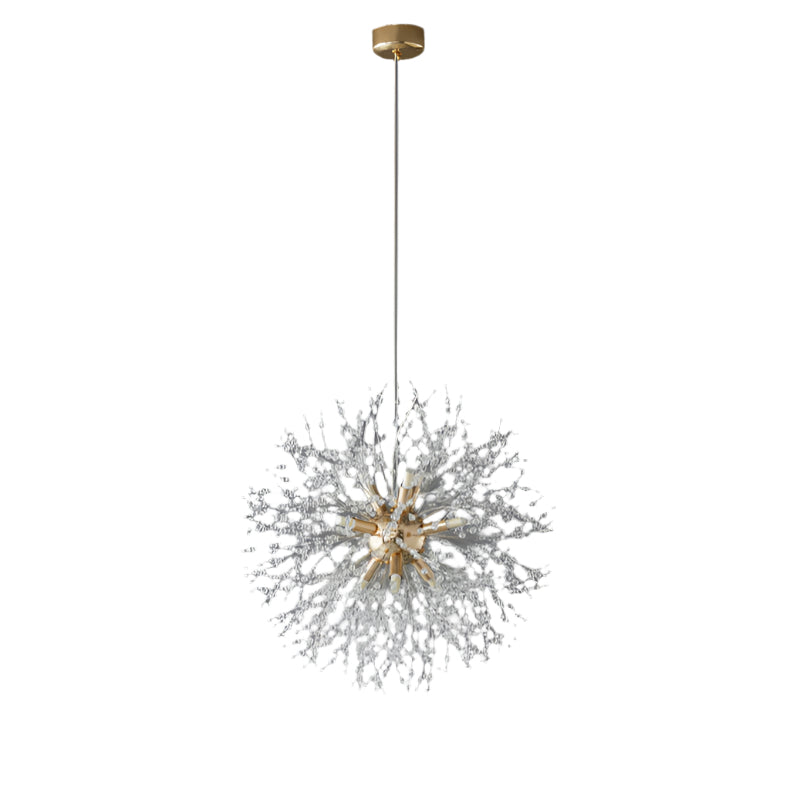Kristall-LED-Pendelleuchte