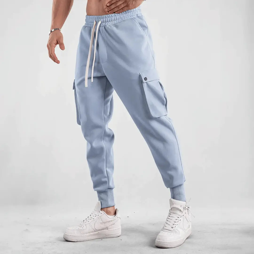 Amawinc Elite Street Cargo Joggers Pour Hommes Avec Tissu Respirant Adaptatif Et Poches Cargo