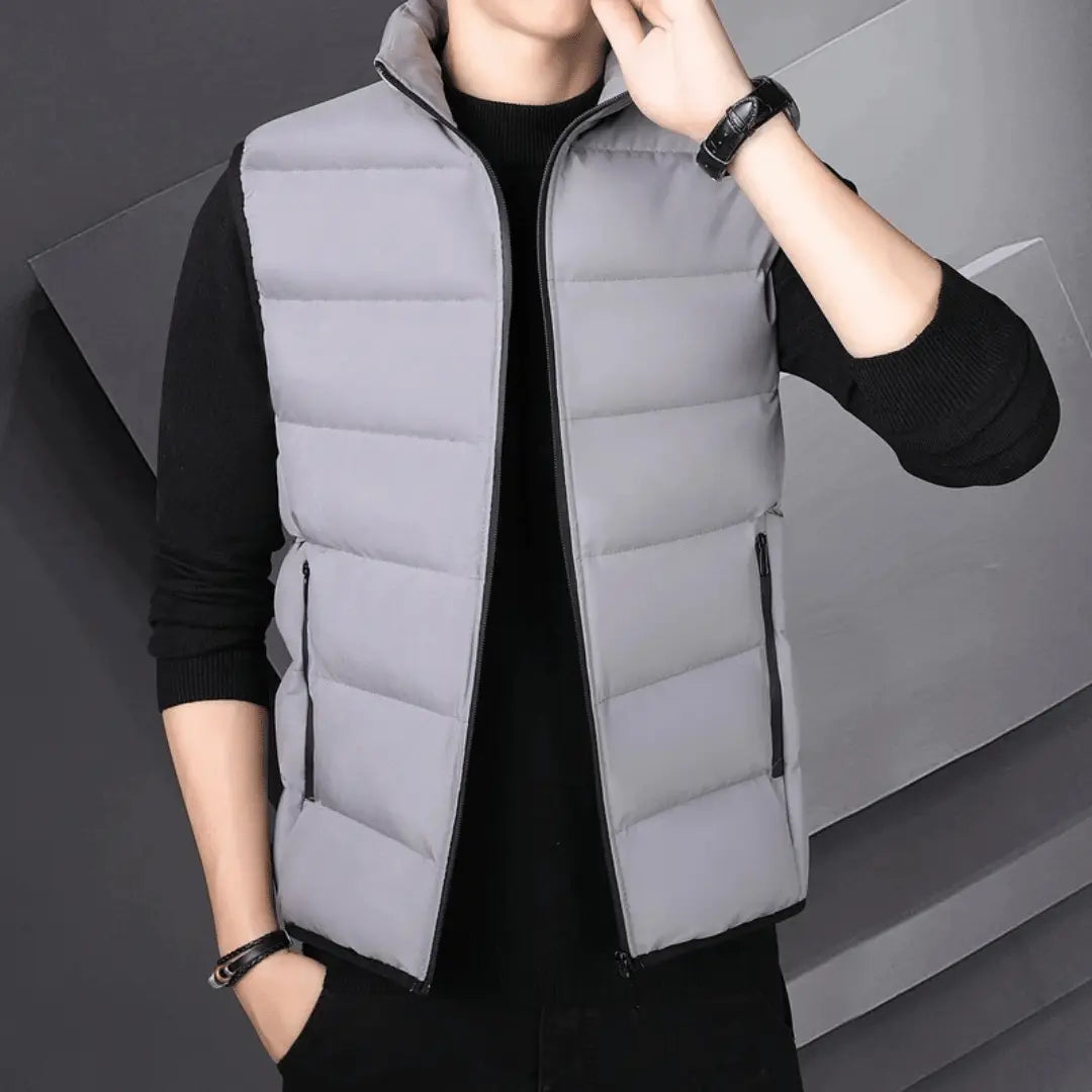 Gilet Matelassé Waylynn Winston Homme Léger Isolé Pour Toutes Conditions Météo Design Moderne