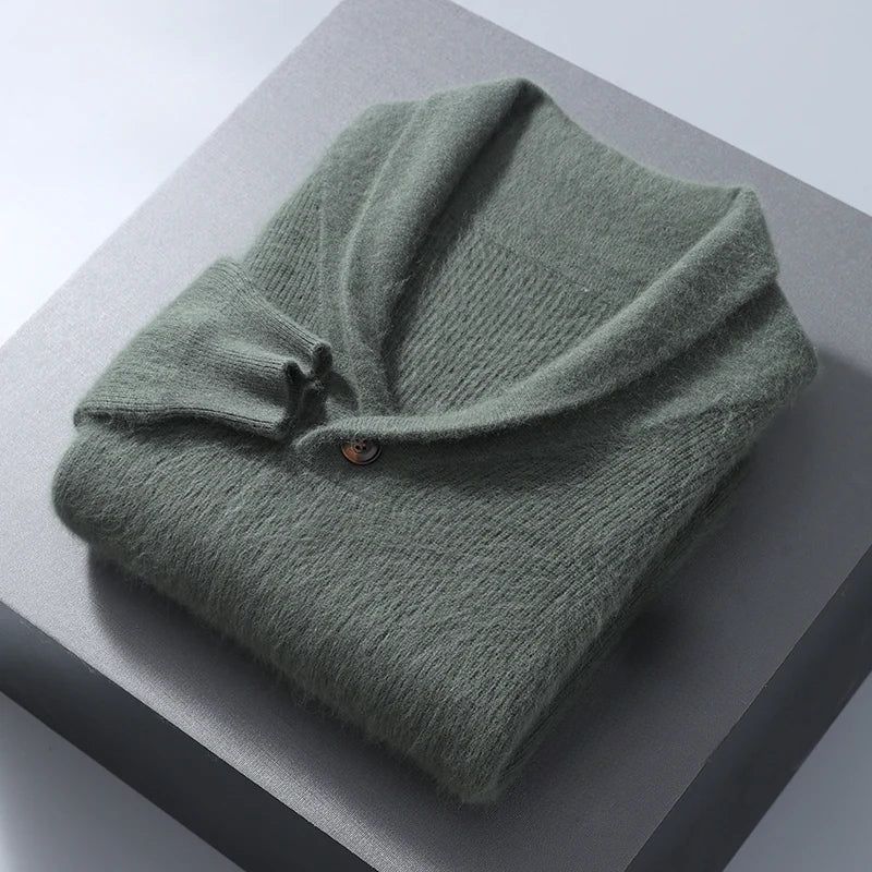 Pull Eldridge Cachemire Vison Cent Pour Cent Douceur Légèreté Et Chaleur Inégalée