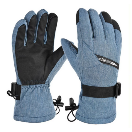 Gants De Ski Tactiles Chauds Et Imperméables Pour Hommes Et Femmes Compatibles Écran Tactile Pour Ski Randonnée Hiver