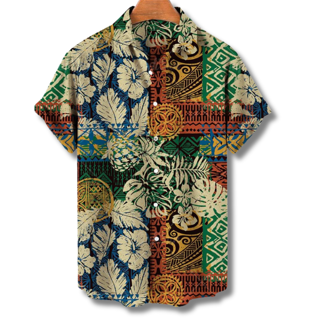 Bequemes Hawaiihemd für Herren