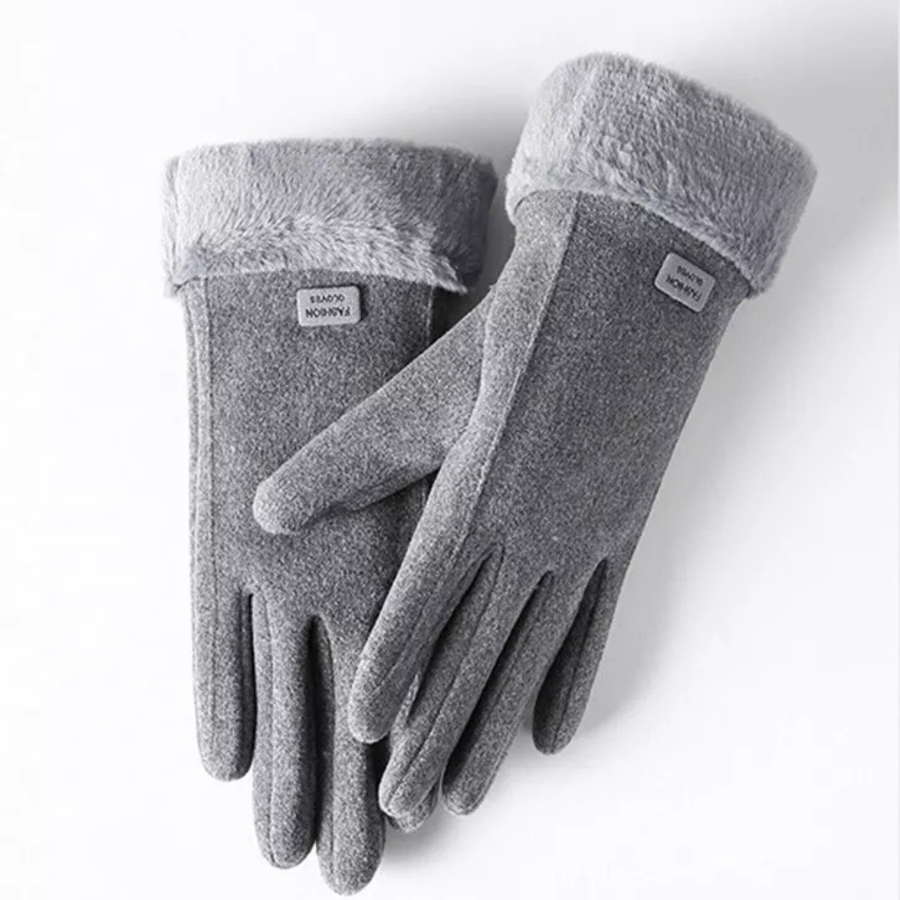 Gants Emma Douillets Résistants au Vent et Tactiles Pour Journées Froides Avec Doublure Chaude