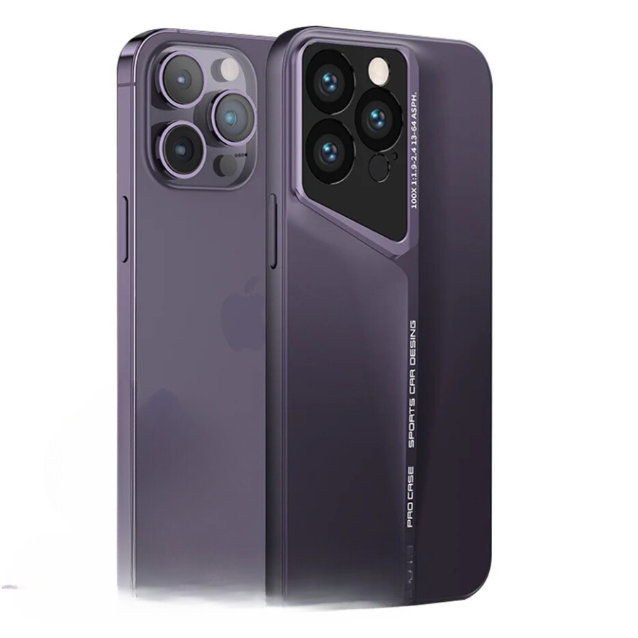 Coque Iphone En Titane Ultra Mince BladeSkin Avec Protection Dobjectif Antichoc Et Résistante Aux Rayures