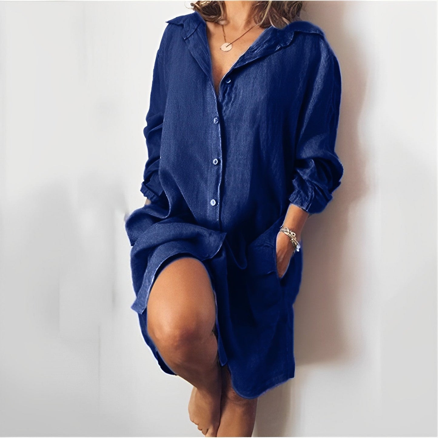 Leichte und bequeme Leinenbluse von Ember