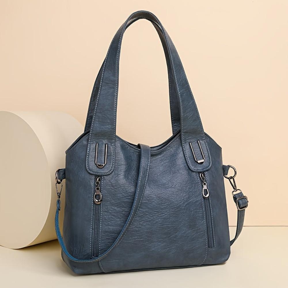 Sac Wendy Amawinc En Cuir Végétal Pour Toutes Les Saisons Design Structuré Et Poignées Doubles