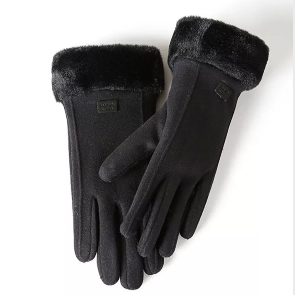 Gants Emma Douillets Résistants au Vent et Tactiles Pour Journées Froides Avec Doublure Chaude