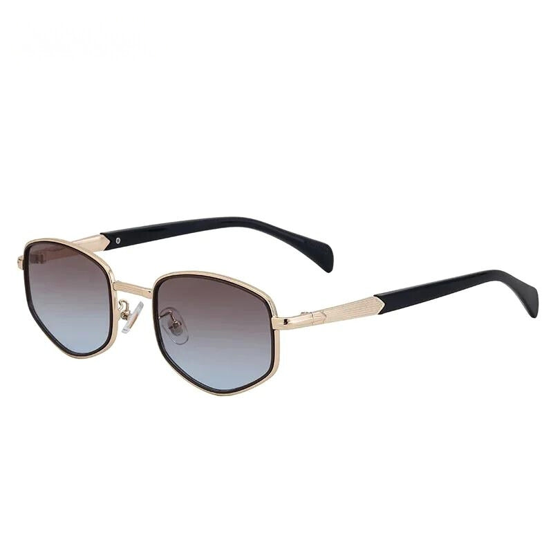 Arion Lunettes De Soleil Italiennes En Monture Métal Polarisées UV400 Avec Plaquettes Nasales Antidérapantes