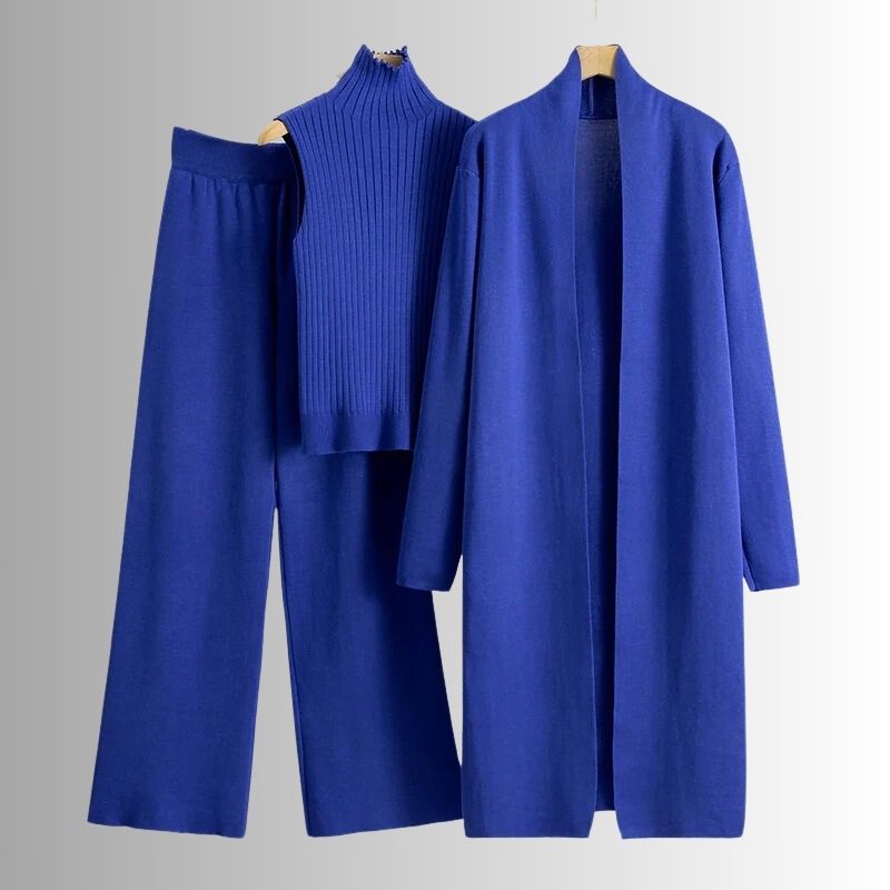 Oriven Tory Ensemble Trois Pièces Confort Doux Et Respirant Coupe Décontractée Pour Femme Moderne