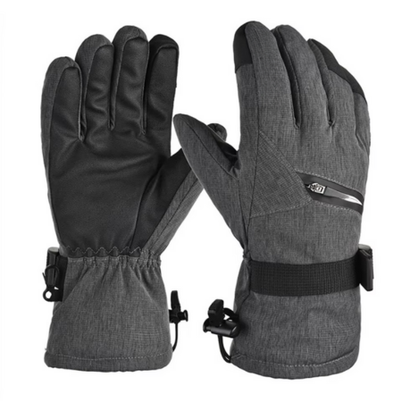 Gants De Ski Tactiles Chauds Et Imperméables Pour Hommes Et Femmes Compatibles Écran Tactile Pour Ski Randonnée Hiver