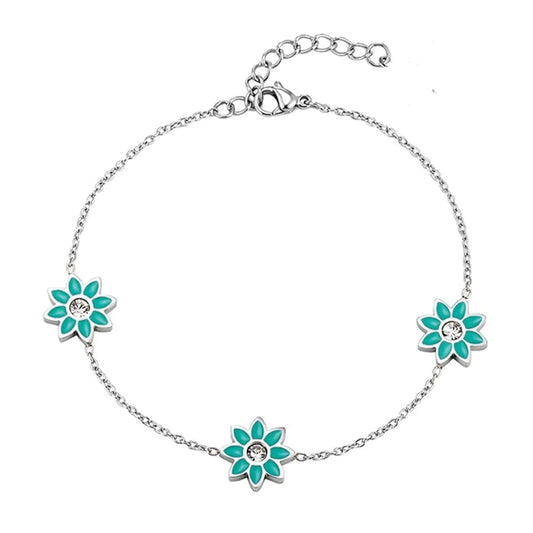 Azul Petal Bracelet - Amawinc