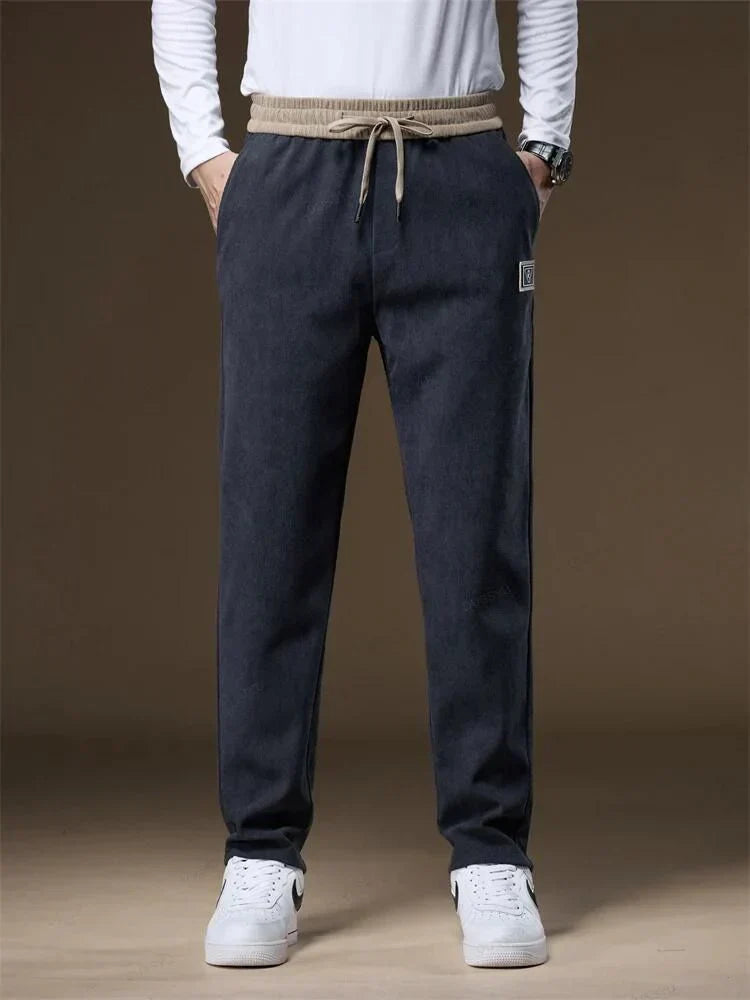 Theodore Joggers Coupe Décontractée Pour Homme Avec Taille À Cordon Et Ceinture Élastique En Marron