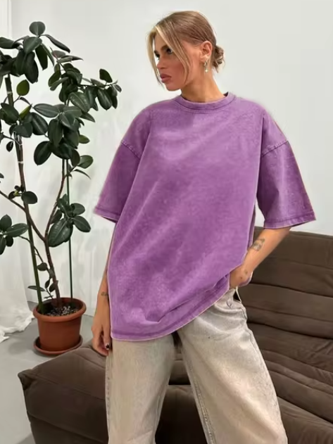 Chloé Damen Vintage T-Shirt aus Baumwolle im Retro-Stil