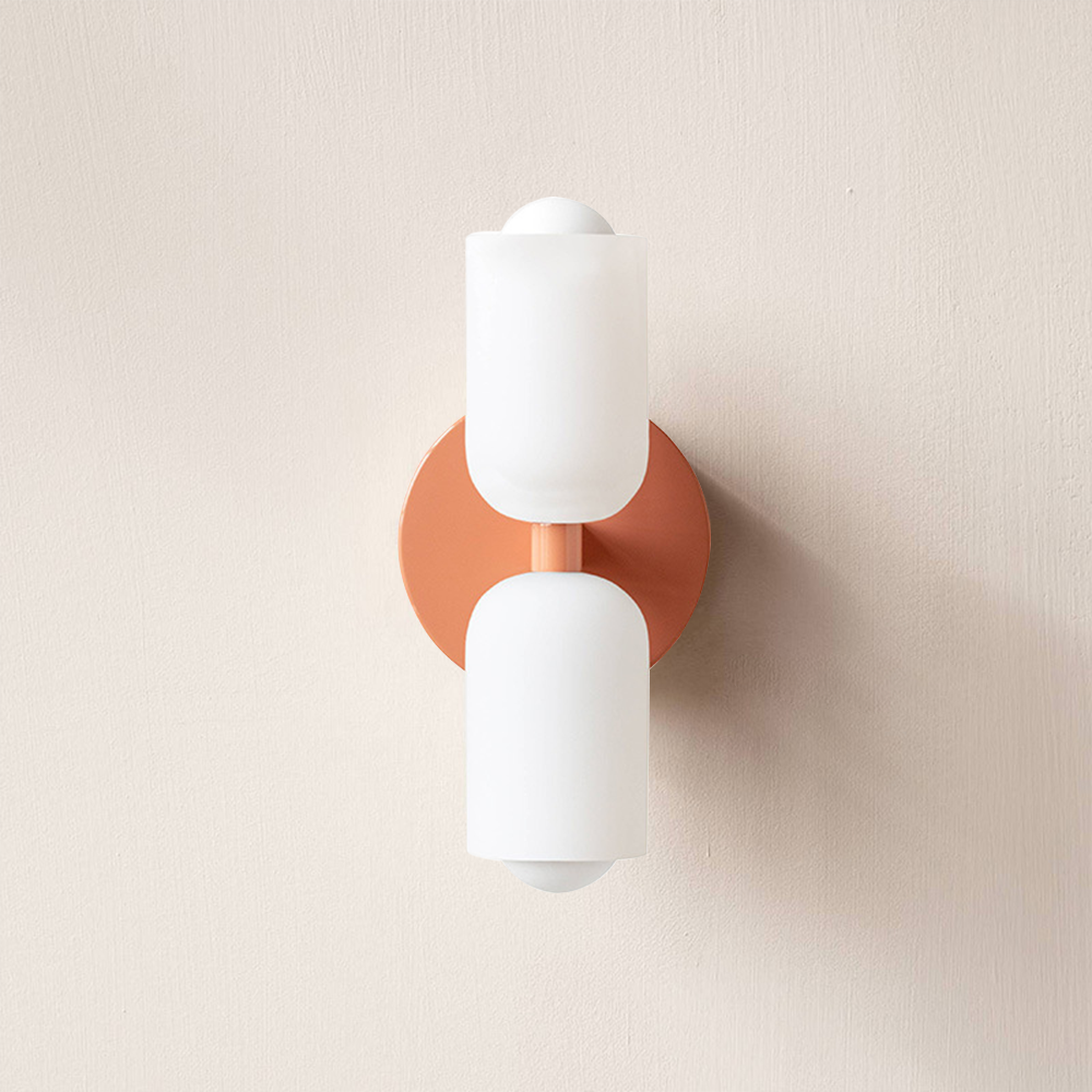 Schicke Acryl Stehlampe mit direktem und indirektem Licht
