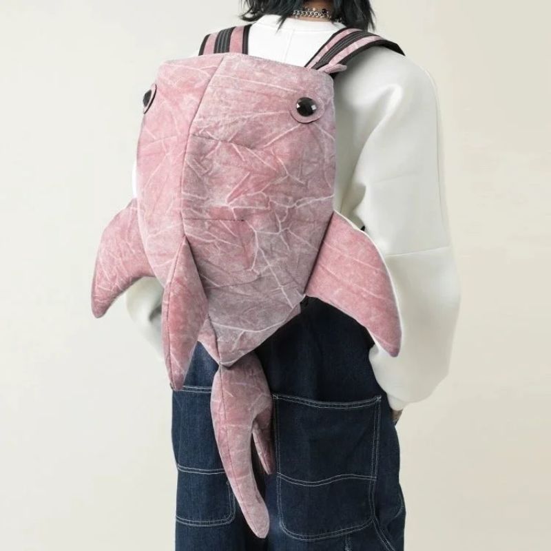 Sac À Dos Sharky Étudiant Durable Grand Compartiment Confortable À Porter Avec Fermeture Sécurisée Pour École Et Plage