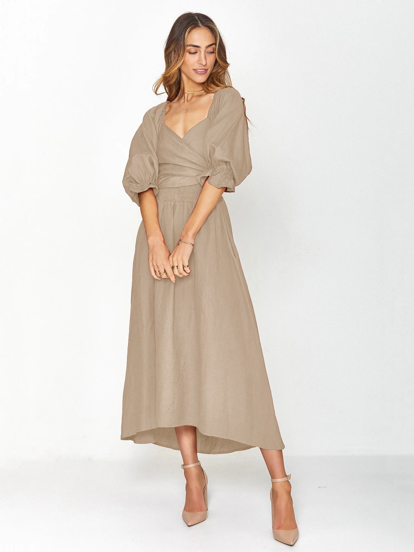 Elegantes Kleid von Fudus mit Bindegürtel