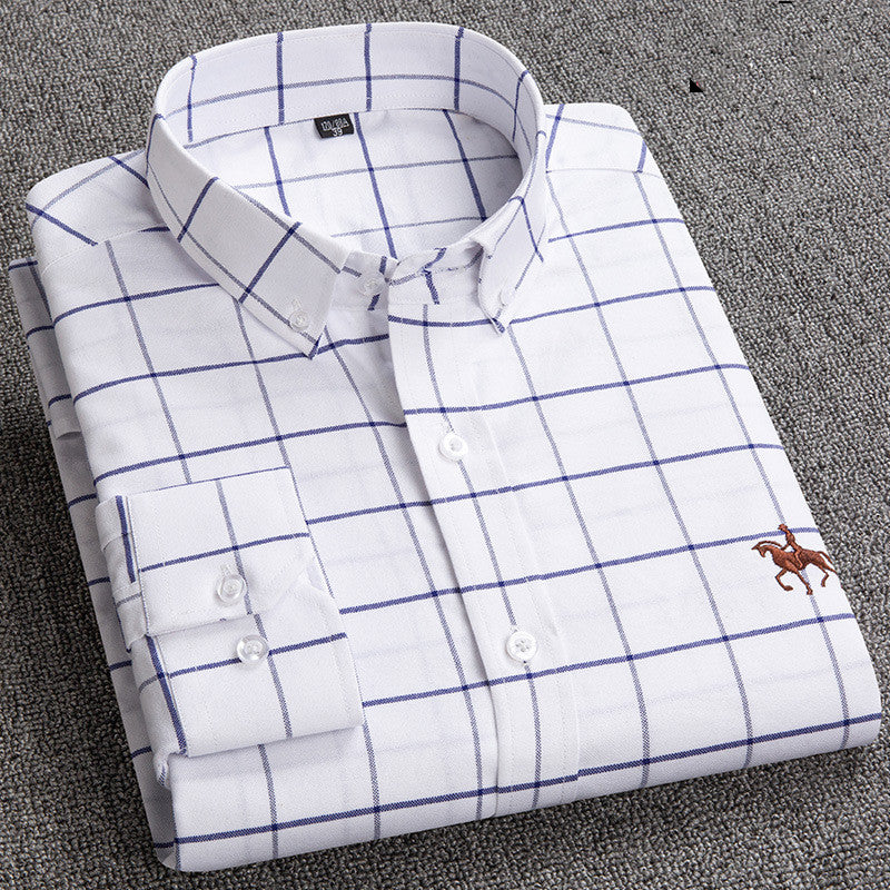 Chemise Jason Homme À Carreaux Boutonnée Amawinc Confort Décontracté Pour Style Quotidien