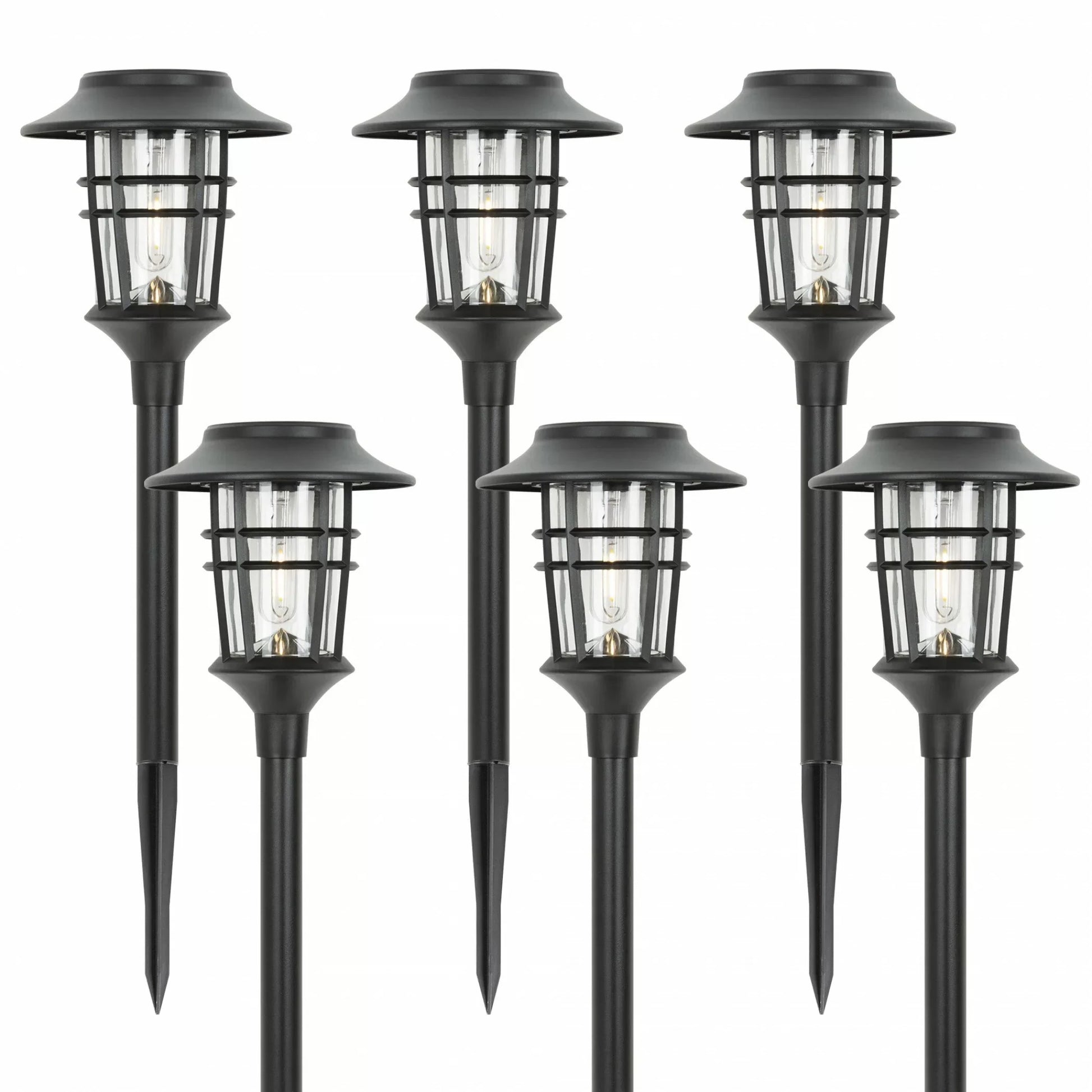 6er Set Solar-Gartenfackeln
 - OnyxLampen