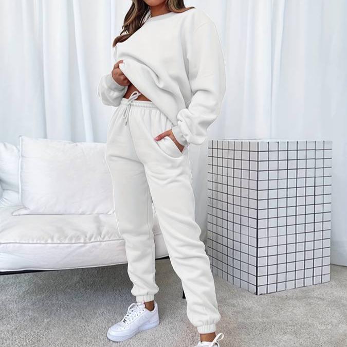 Jenna Ensemble Sweatshirt Et Joggers Assortis Pour Femme Confort Et Style Décontracté Moderne