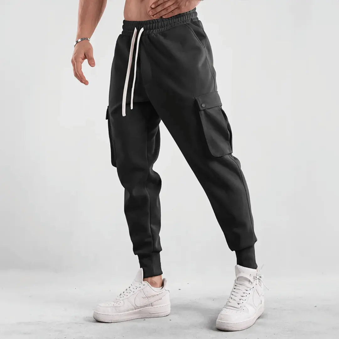 Amawinc Elite Street Cargo Joggers Pour Hommes Avec Tissu Respirant Adaptatif Et Poches Cargo