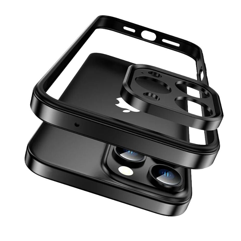 Coque Prismor Pour iPhone En Alliage Aluminium Premium Avec Protection Appareil Photo