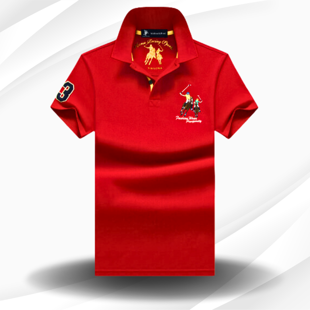 Designer Polo Shirt for Men, Sporty Style