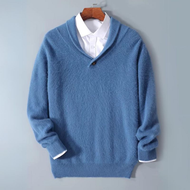 Pull Eldridge Cachemire Vison Cent Pour Cent Douceur Légèreté Et Chaleur Inégalée