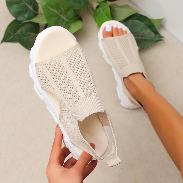 Bequeme und rutschfeste Damensandalen
