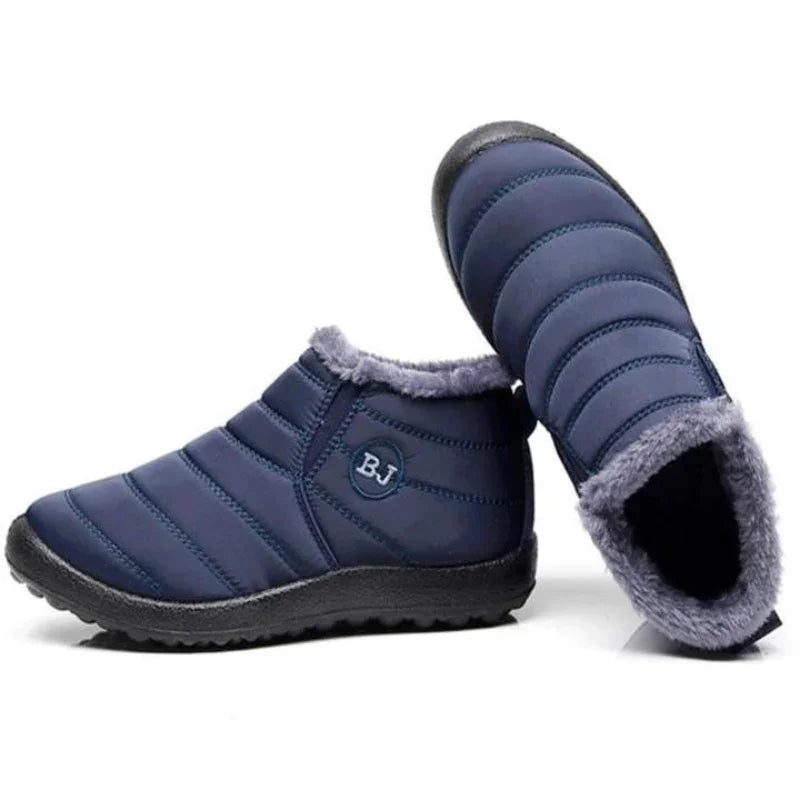 Damen-Winterstiefel: wasserdicht und gesteppt