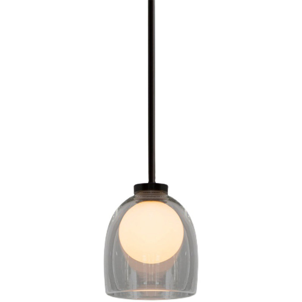 Glaskugelleuchte, moderne Pendelleuchte